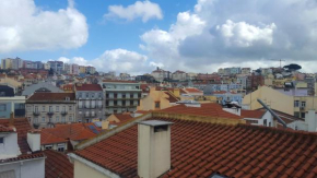 Studio with city view and wifi at Lisboa